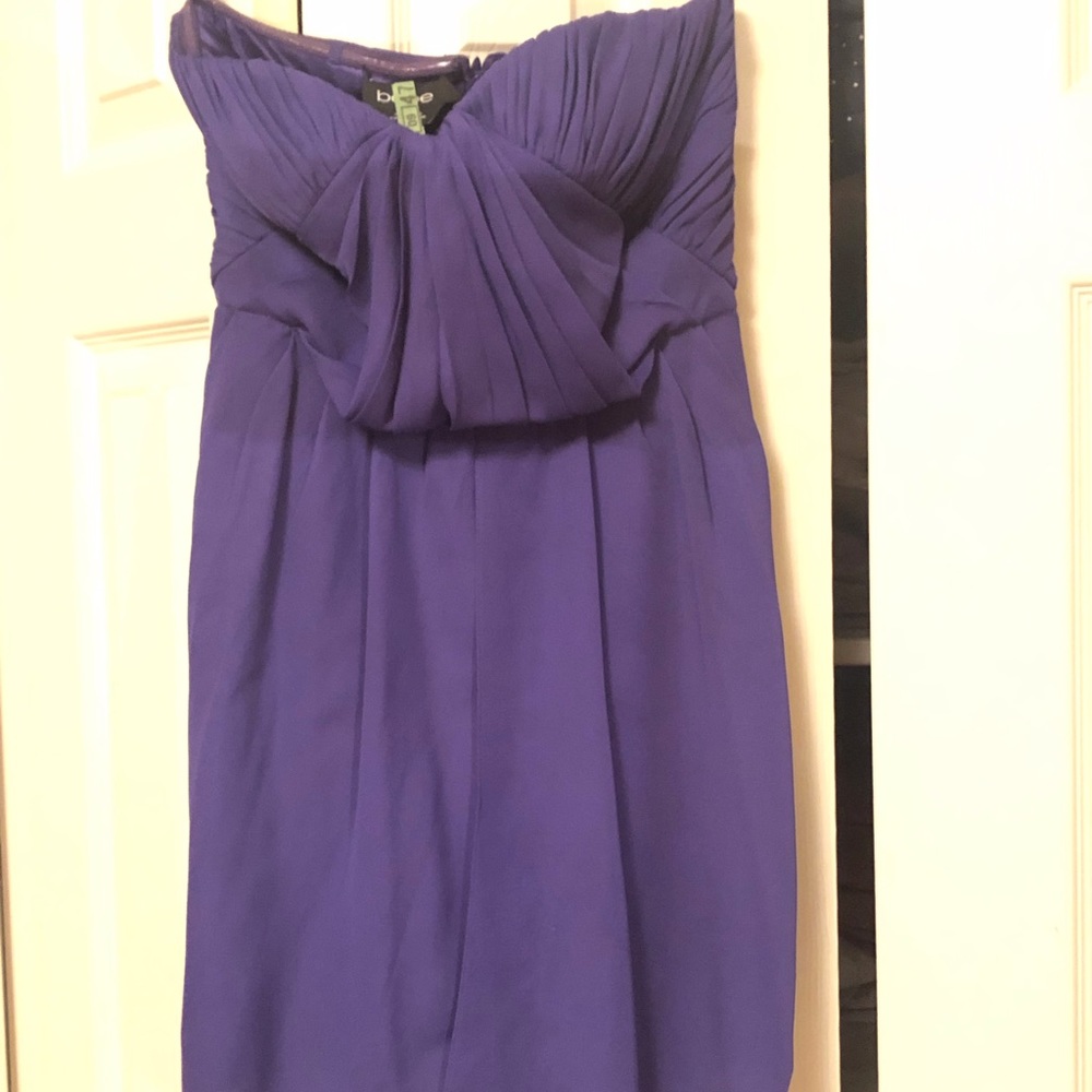 Purple homecoming dress